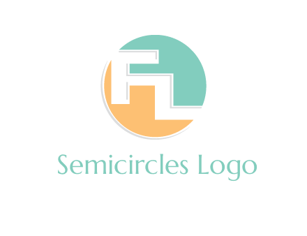 Letters FL are in a circle icon