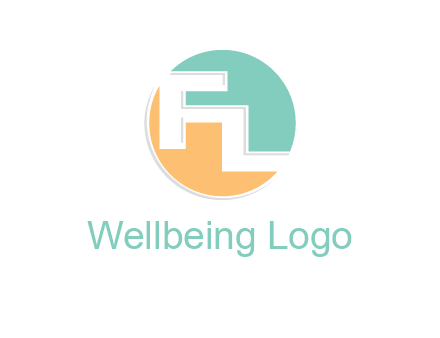 Letters FL are in a circle icon
