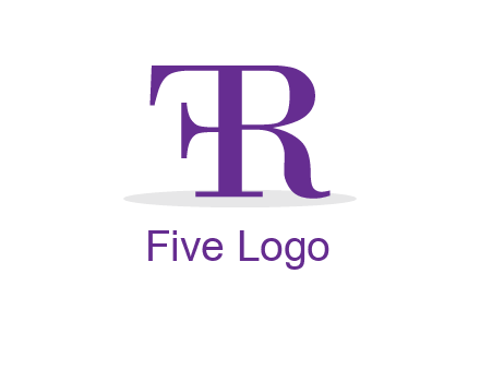letter F attached to letter R