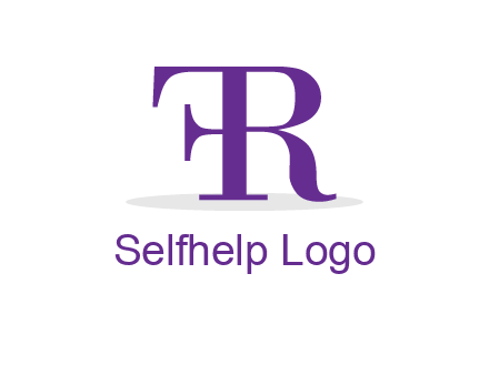 letter F attached to letter R