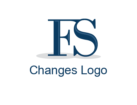letter F and letter S joined together