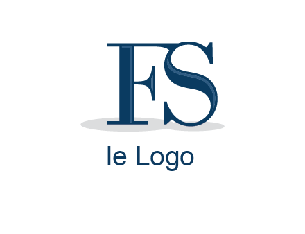 letter F and letter S joined together