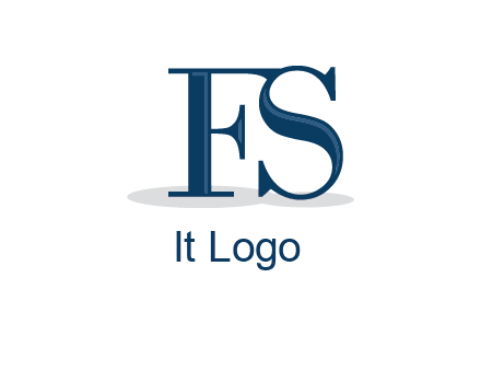 letter F and letter S joined together