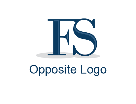 letter F and letter S joined together