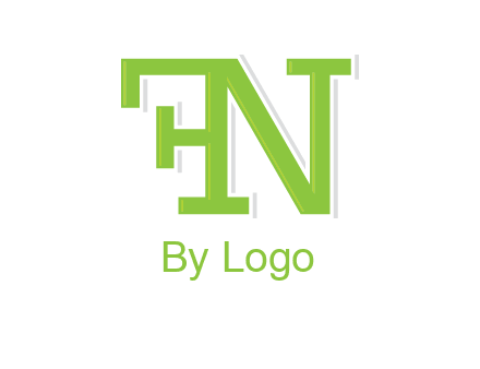 letter F joined to letter N