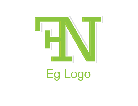 letter F joined to letter N