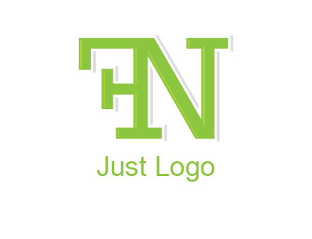 letter F joined to letter N