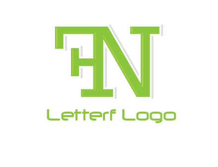 letter F joined to letter N
