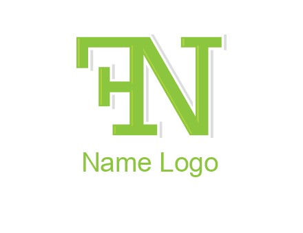 letter F joined to letter N