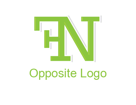 letter F joined to letter N
