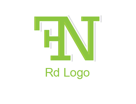 letter F joined to letter N