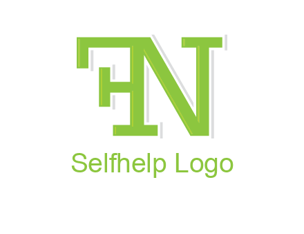 letter F joined to letter N