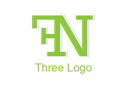 letter F joined to letter N