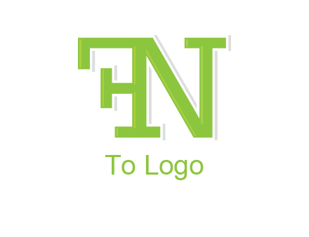 letter F joined to letter N