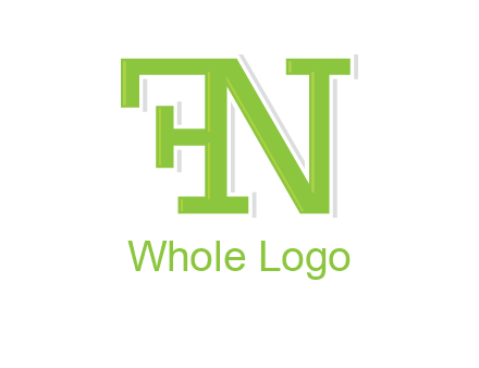 letter F joined to letter N