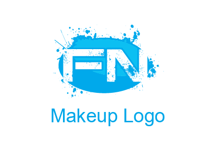 Letters FN are in a oval shape logo