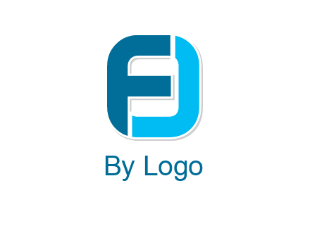letter FJ forming letter O