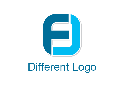 letter FJ forming letter O