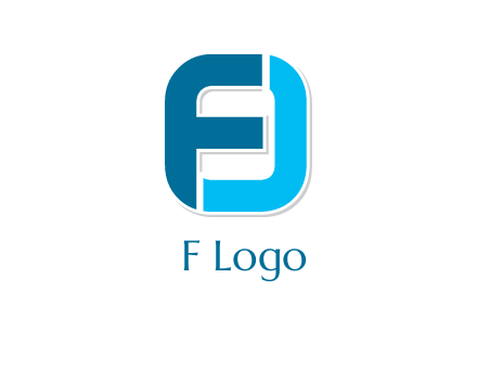 letter FJ forming letter O