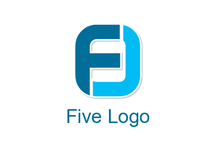 letter FJ forming letter O