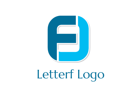 letter FJ forming letter O