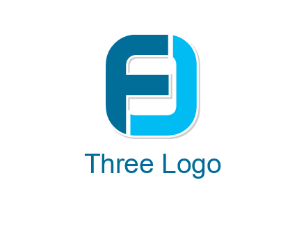 letter FJ forming letter O