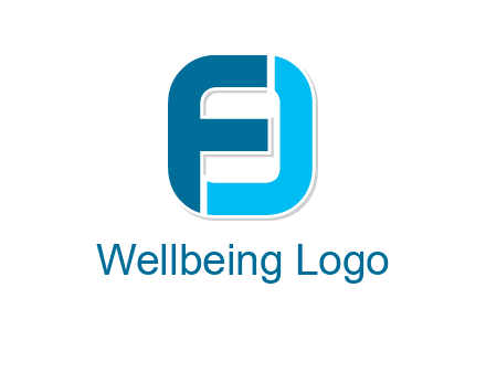 letter FJ forming letter O
