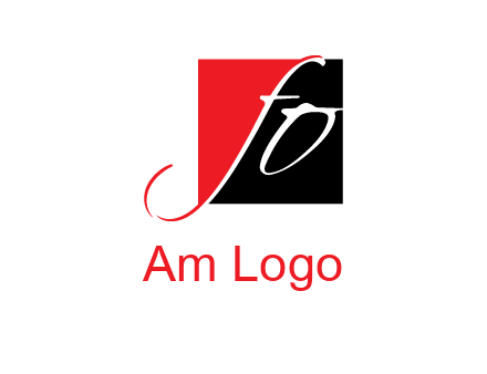 Letters FO are in a square logo