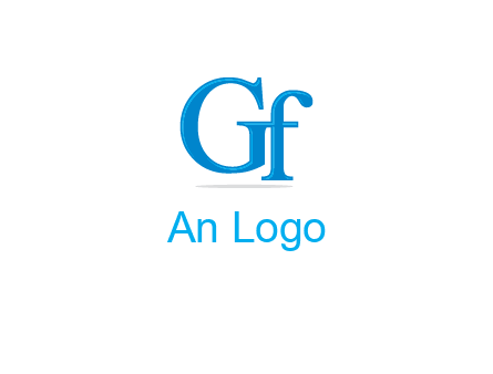 letter G joined with letter F