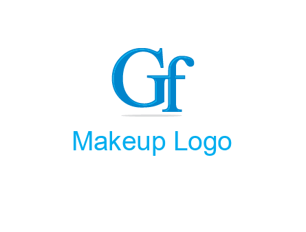 letter G joined with letter F