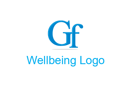 letter G joined with letter F