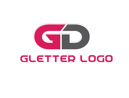 letter GD forming capsule 