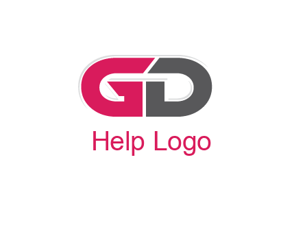 letter GD forming capsule 