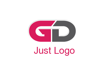letter GD forming capsule 
