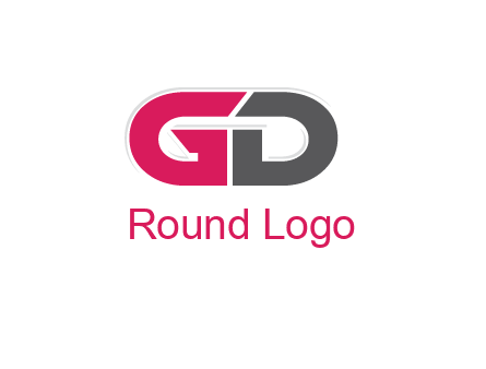 letter GD forming capsule 