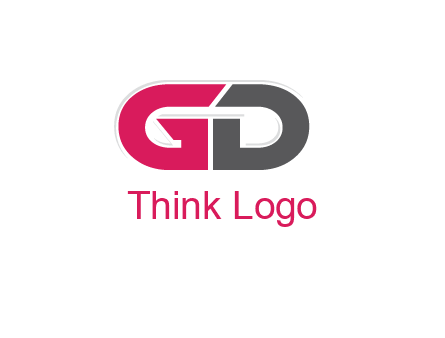 letter GD forming capsule 
