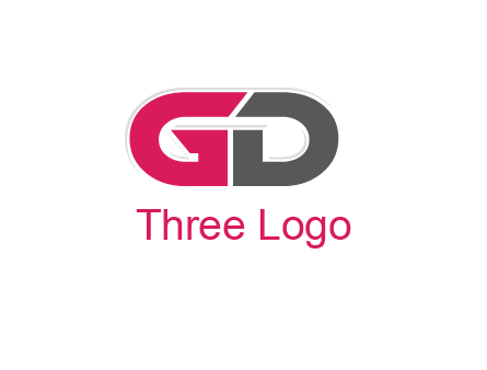 letter GD forming capsule 