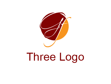 GF Letters are in a circle Logo