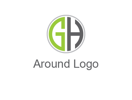 Letters G and H are in Circle logo.