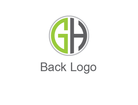 Letters G and H are in Circle logo.