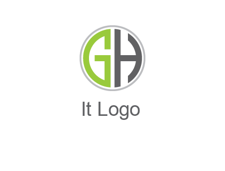 Letters G and H are in Circle logo.