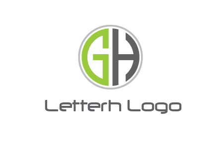 Letters G and H are in Circle logo.