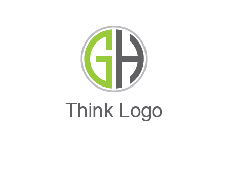 Letters G and H are in Circle logo.