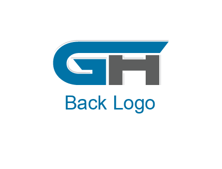letter G with letter H