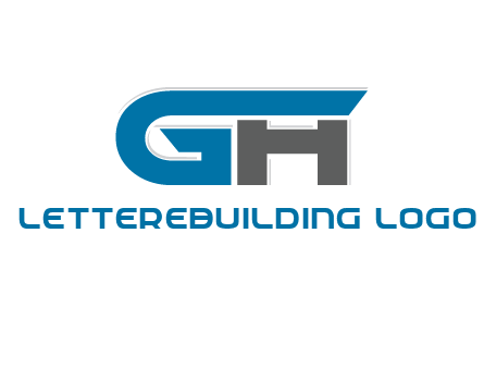 letter G with letter H