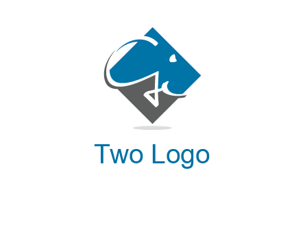 G and i letters are in a diamond shape logo