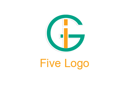letter I in letter G 