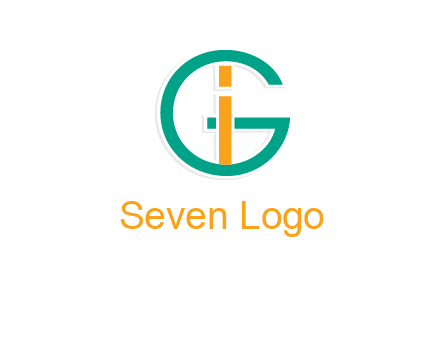 letter I in letter G 