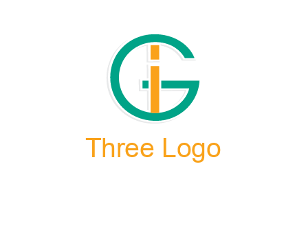 letter I in letter G 