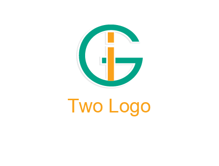 letter I in letter G 